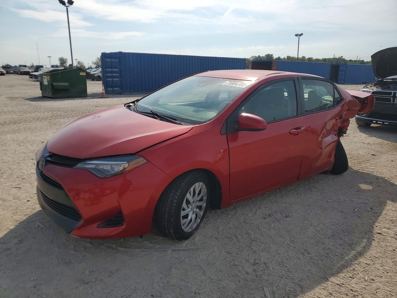 2017 TOYOTA COROLLA LE | 5YFBURHE2HP571086 | UPCARS