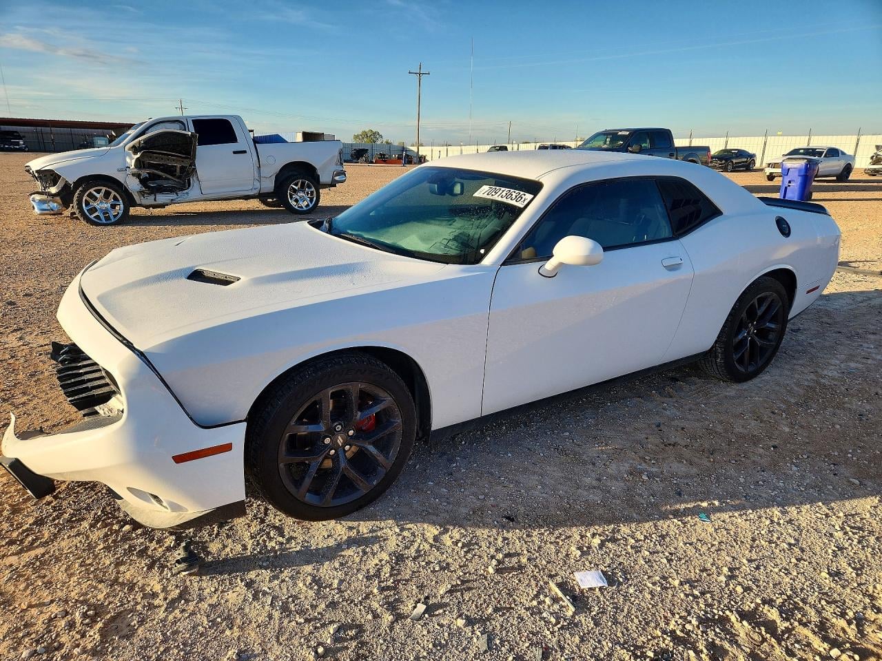 2021 DODGE CHALLENGER SXT | 2C3CDZAG2MH596493 | UPCARS