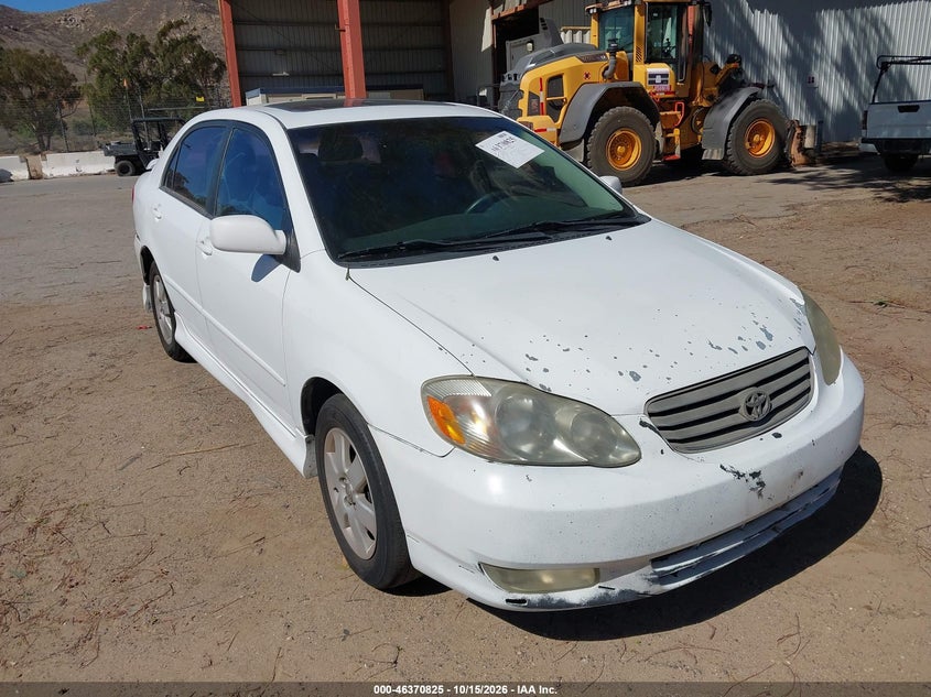 2004 TOYOTA COROLLA S | 1NXBR32EX4Z216943 | UPCARS
