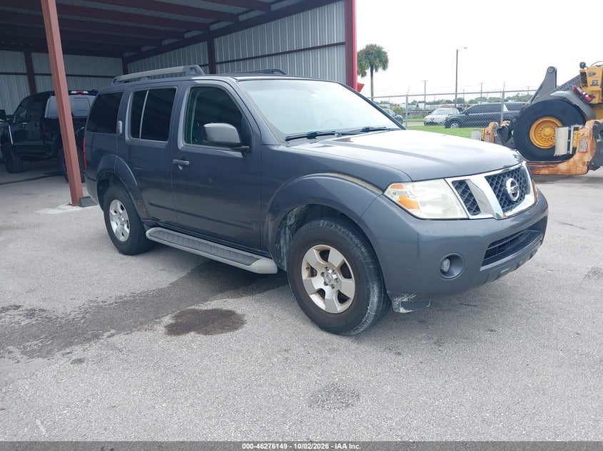 2012 NISSAN PATHFINDER S | 5N1AR1NN8CC601028 | UPCARS