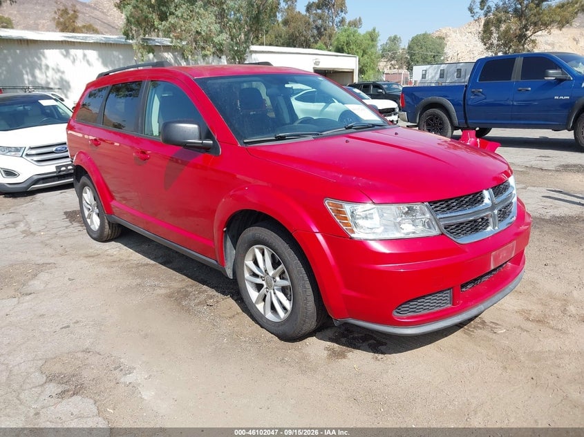 2016 DODGE JOURNEY SE | 3C4PDCAB8GT230709 | UPCARS