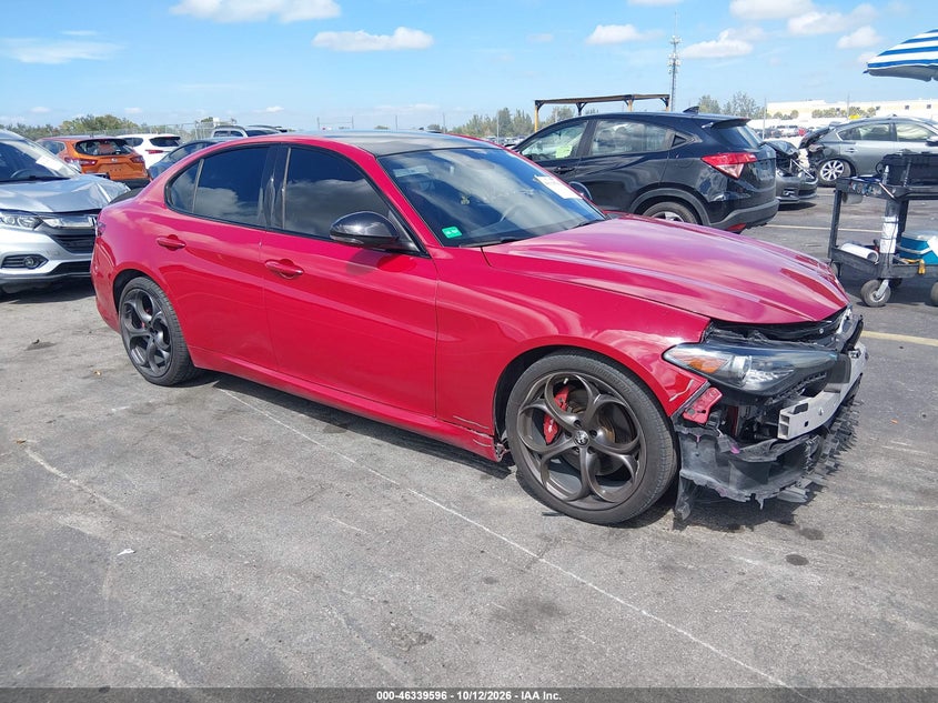 2021 ALFA ROMEO GIULIA TI SPORT RWD | ZARFAMBNXM7642185 | UPCARS