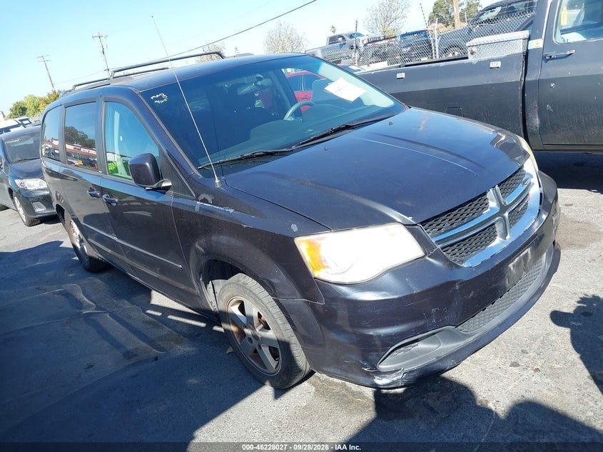 2013 DODGE GRAND CARAVAN SXT | 2C4RDGCG3DR592129 | UPCARS