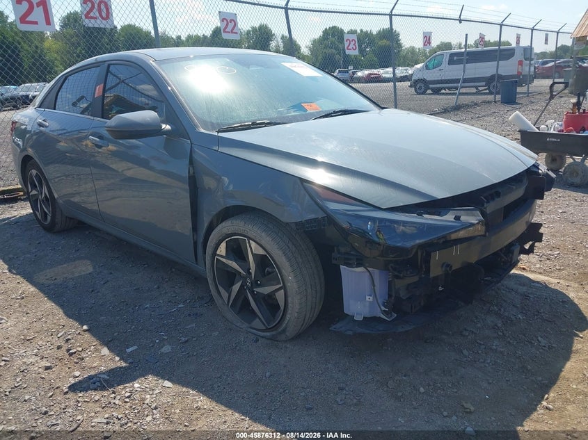 2021 HYUNDAI ELANTRA LIMITED | KMHLP4AG1MU198660 | UPCARS