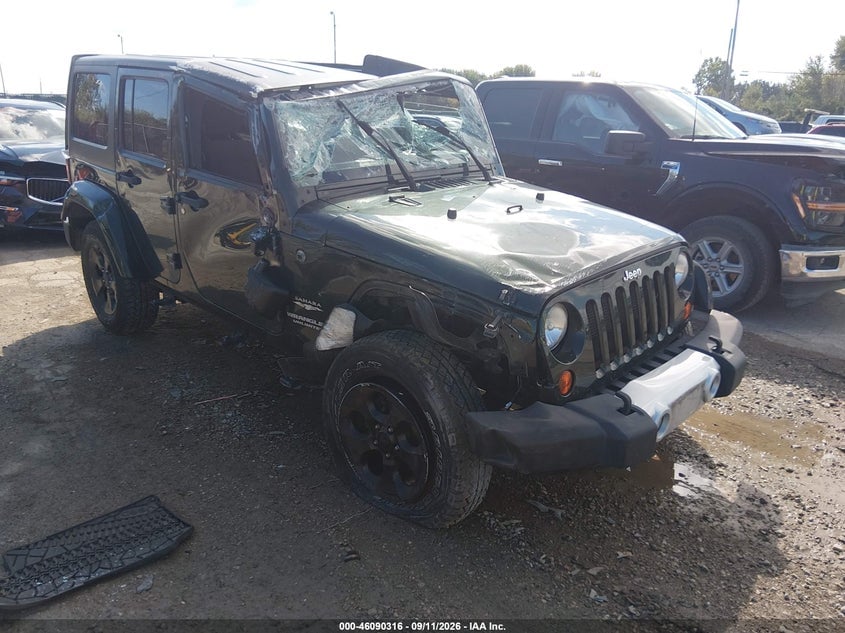 2012 JEEP WRANGLER UNLIMITED SAHARA | 1C4BJWEG0CL103890 | UPCARS