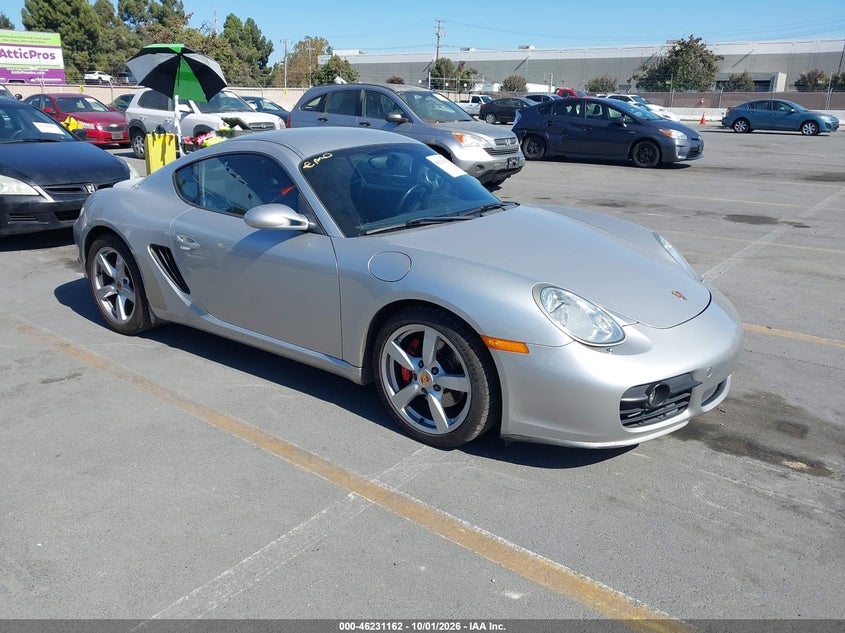 2006 PORSCHE CAYMAN S | WP0AB29816U782913 | UPCARS