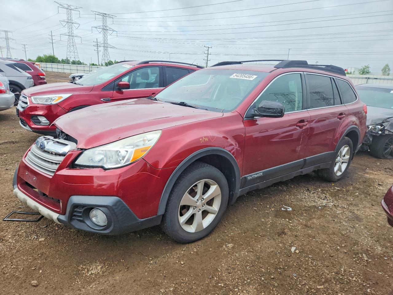 2014 SUBARU OUTBACK 2.5I LIMITED | 4S4BRBMC6E3317412 | UPCARS