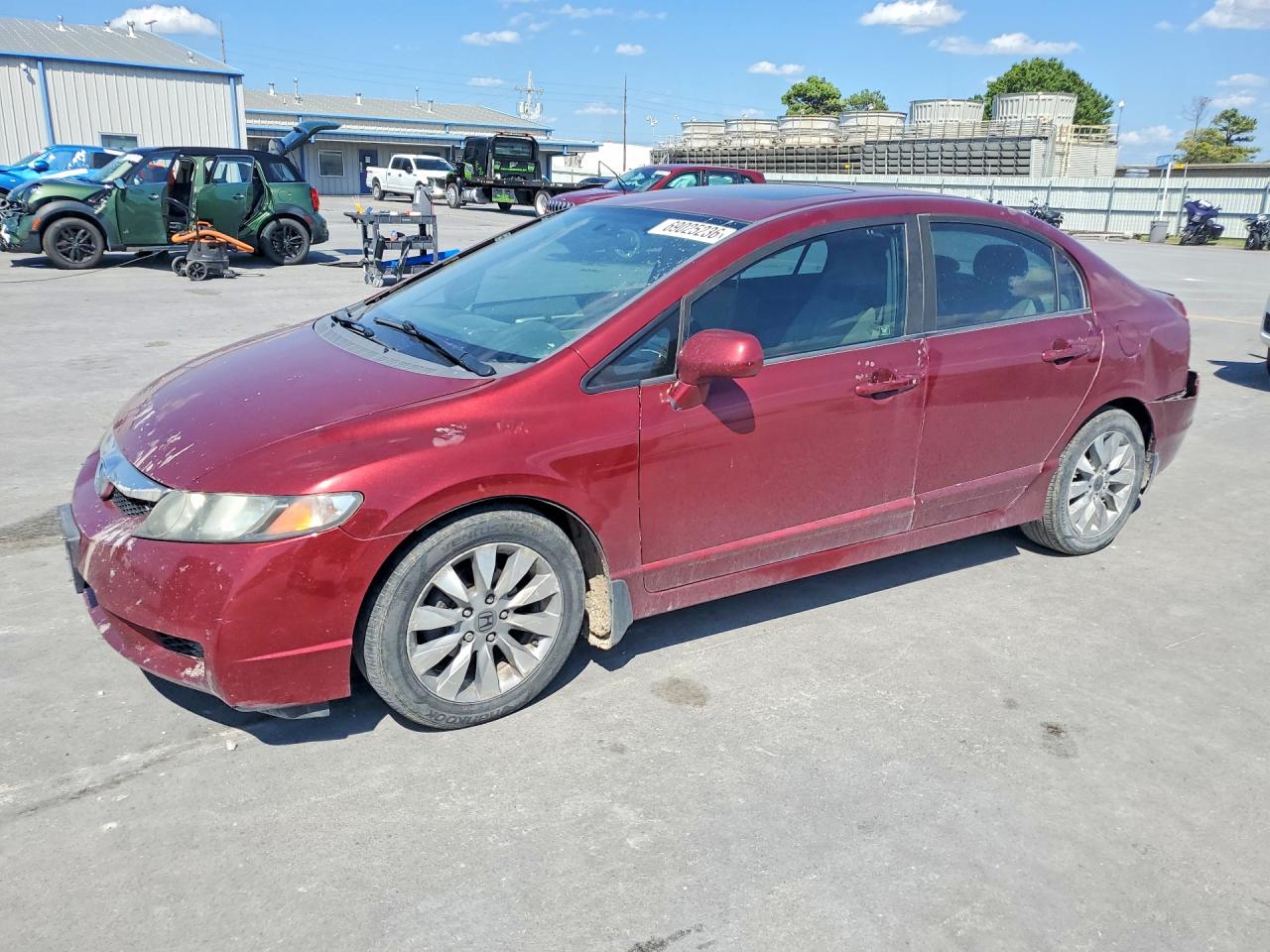 2009 HONDA CIVIC EX | 19XFA16809E040223 | UPCARS
