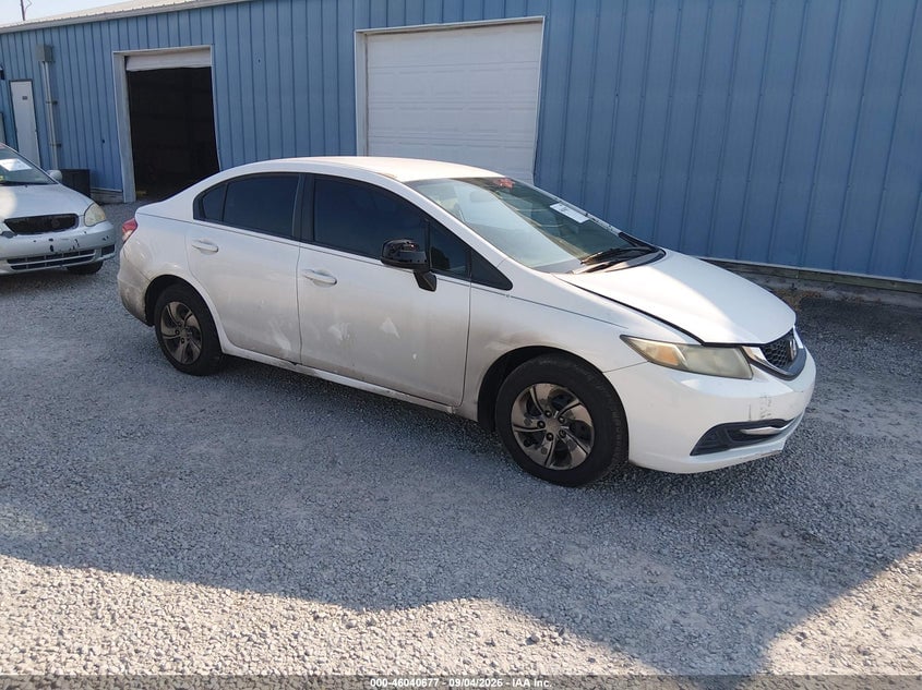 2013 HONDA CIVIC LX | 19XFB2F54DE092746 | UPCARS