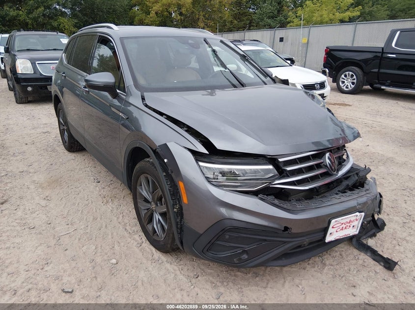 2022 VOLKSWAGEN TIGUAN 2.0T SE | 3VV2B7AX0NM107417 | UPCARS