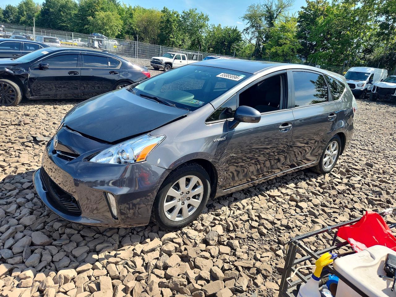 2012 TOYOTA PRIUS THREE | JTDZN3EU6C3150526 | UPCARS