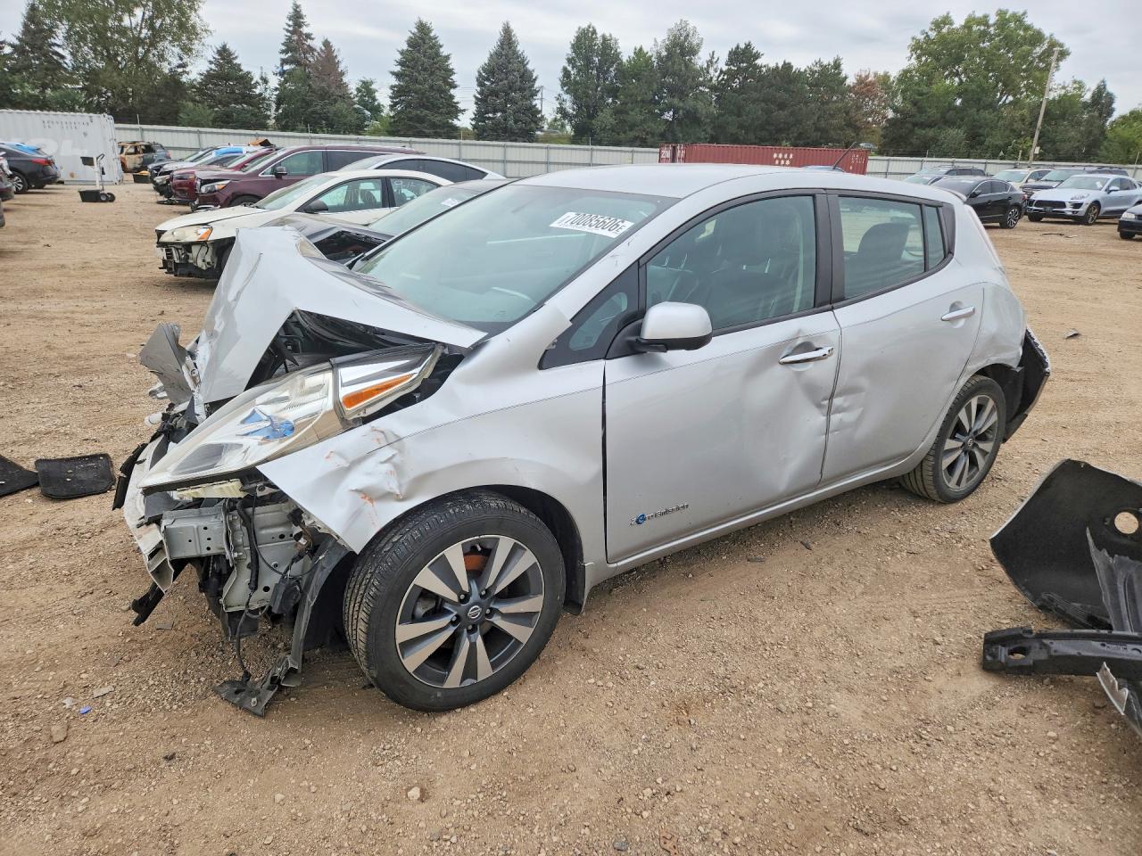 2017 NISSAN LEAF SL | 1N4BZ0CP7HC302750 | UPCARS
