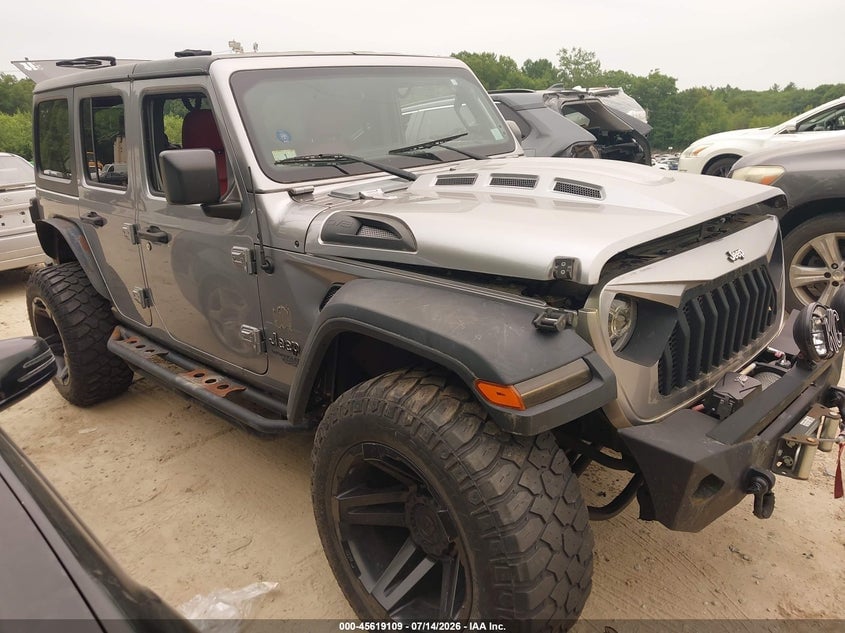 2018 JEEP WRANGLER UNLIMITED SPORT 4X4 | 1C4HJXDN1JW329447 | UPCARS