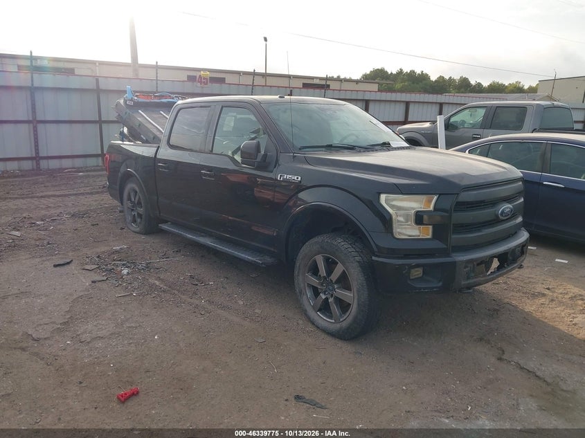 2015 FORD F-150 LARIAT | 1FTEW1EF0FKE37243 | UPCARS