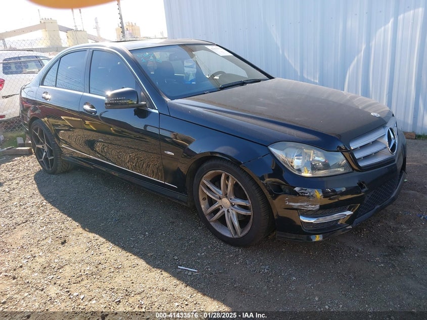 2012 MERCEDES-BENZ C 250 LUXURY/SPORT | WDDGF4HB6CR202356 | UPCARS