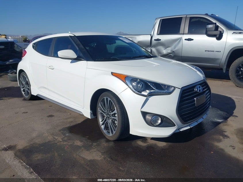 2016 HYUNDAI VELOSTER TURBO R-SPEC | KMHTC6AE3GU265916 | UPCARS