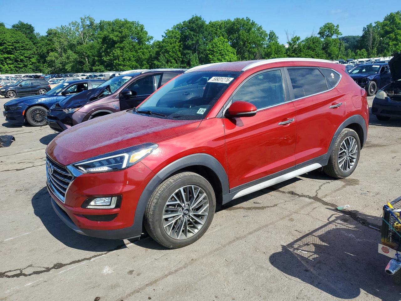 2021 HYUNDAI TUCSON LIMITED | KM8J3CAL6MU381594 | UPCARS