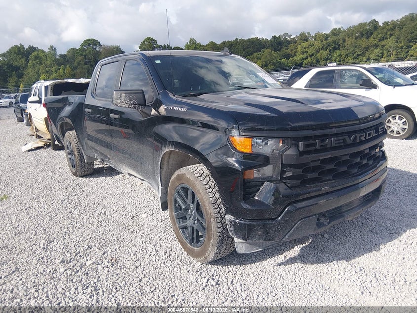 2023 CHEVROLET SILVERADO 1500 2WD  SHORT BED CUSTOM | 1GCPABEK0PZ105161 | UPCARS