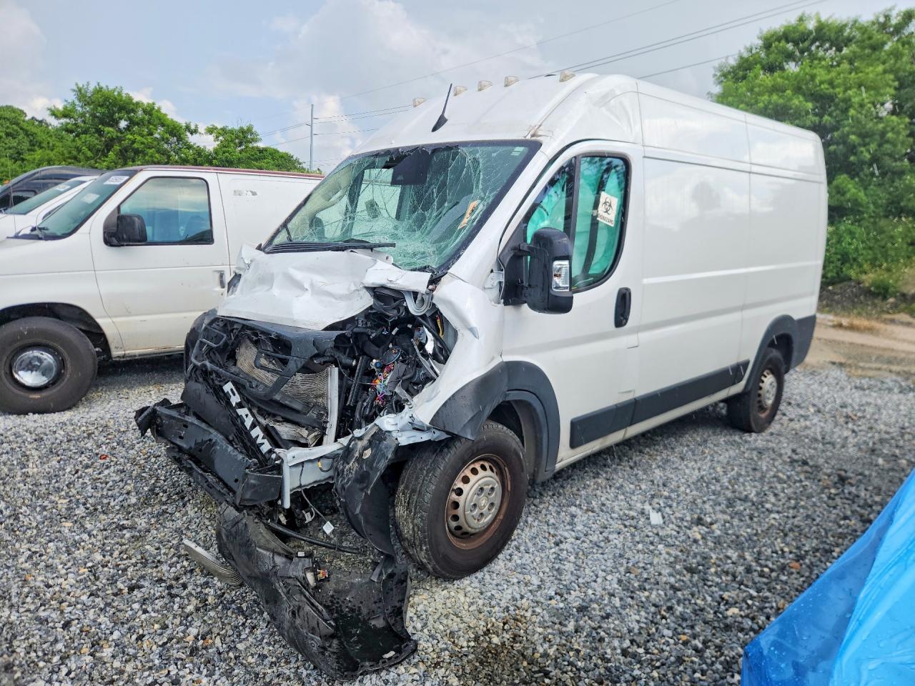 2024 RAM PROMASTER 1500 HIGH | 3C6LRVBG7RE121047 | UPCARS