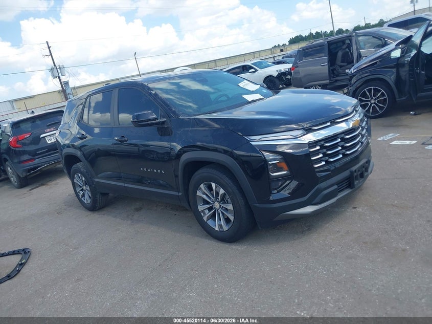 2025 CHEVROLET EQUINOX FWD LT | 3GNAXHEG1SL285423 | UPCARS