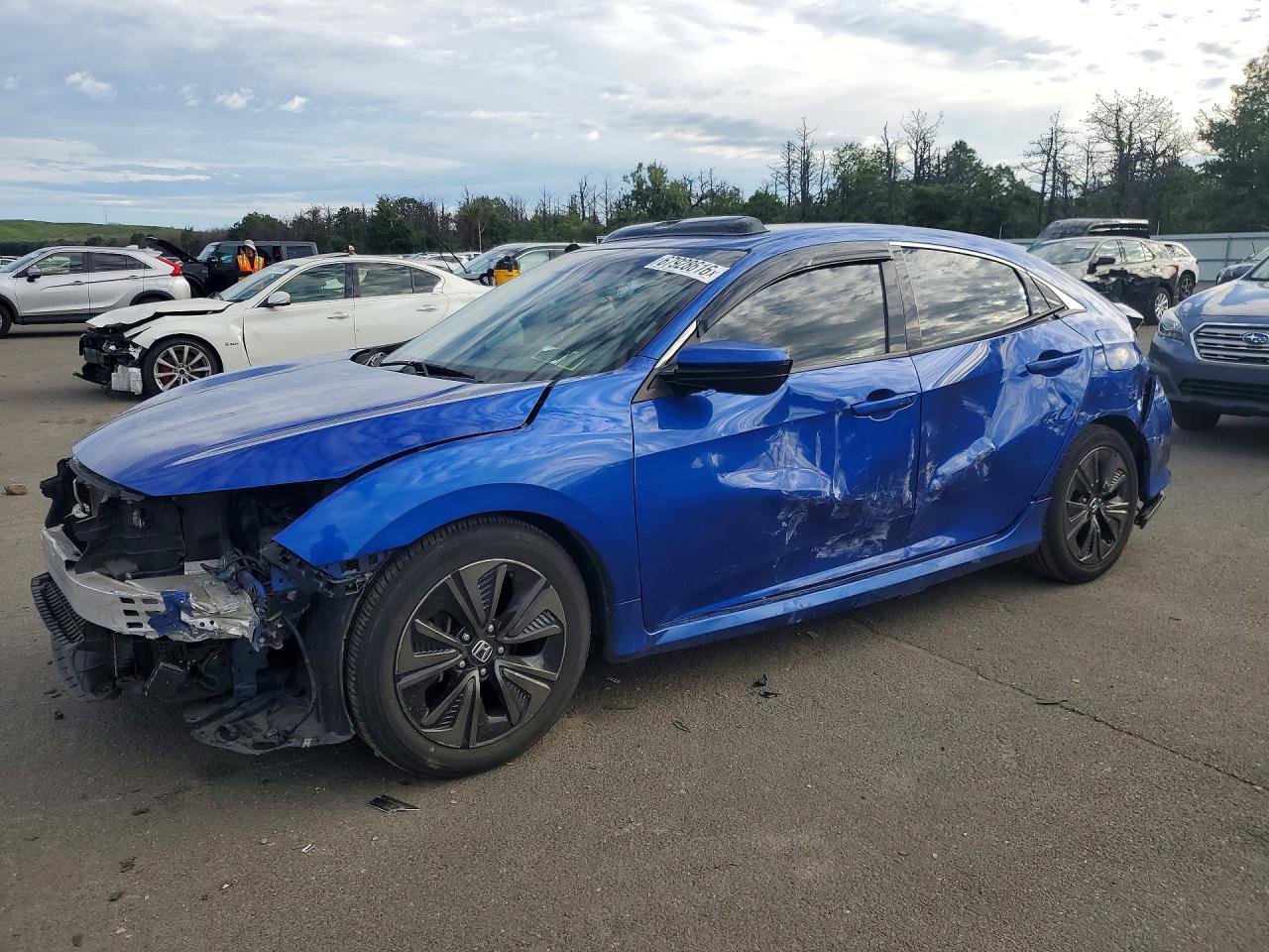 2019 HONDA CIVIC EX | SHHFK7H62KU201245 | UPCARS