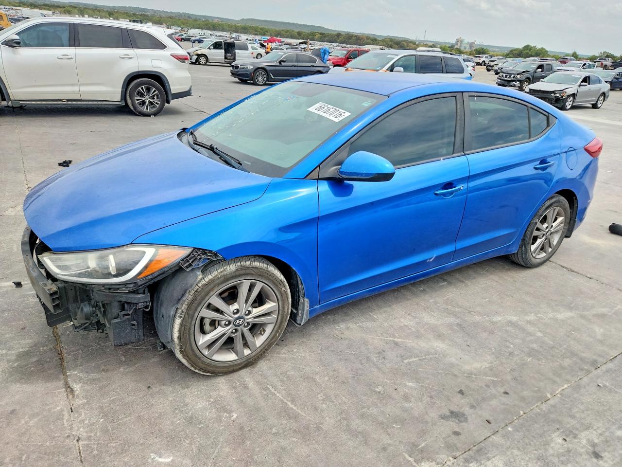 2018 HYUNDAI ELANTRA SEL | KMHD84LF6JU612436 | UPCARS