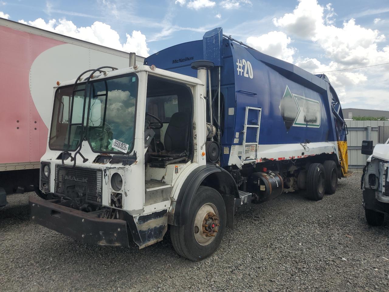 2007 MACK MR600 REFUSE TRUCK | 1M2K189C67M038347 | UPCARS