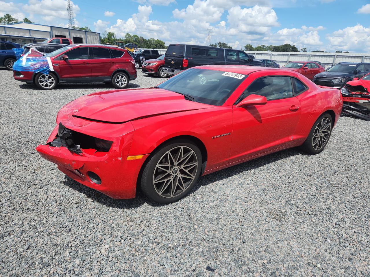 2013 CHEVROLET CAMARO LS | 2G1FA1E37D9196202 | UPCARS