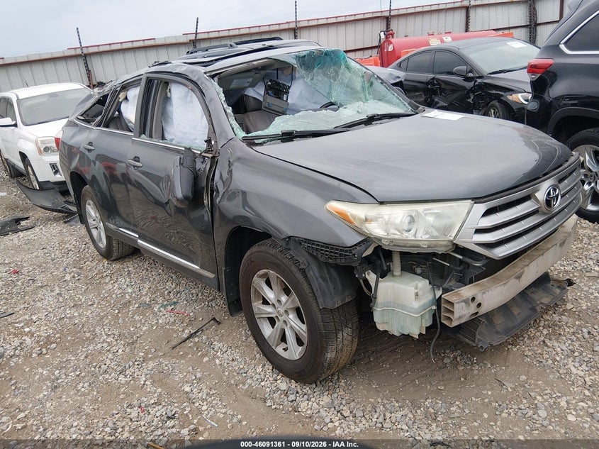 2012 TOYOTA HIGHLANDER SE V6 | 5TDZK3EH2CS082719 | UPCARS