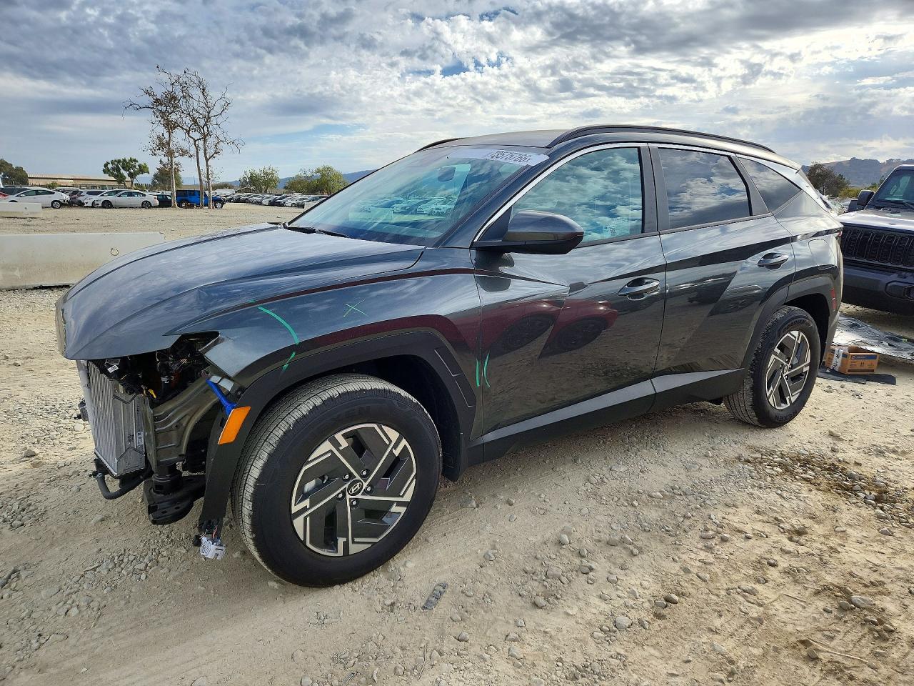 2025 HYUNDAI TUCSON BLUE | KM8JBDD16SU375522 | UPCARS