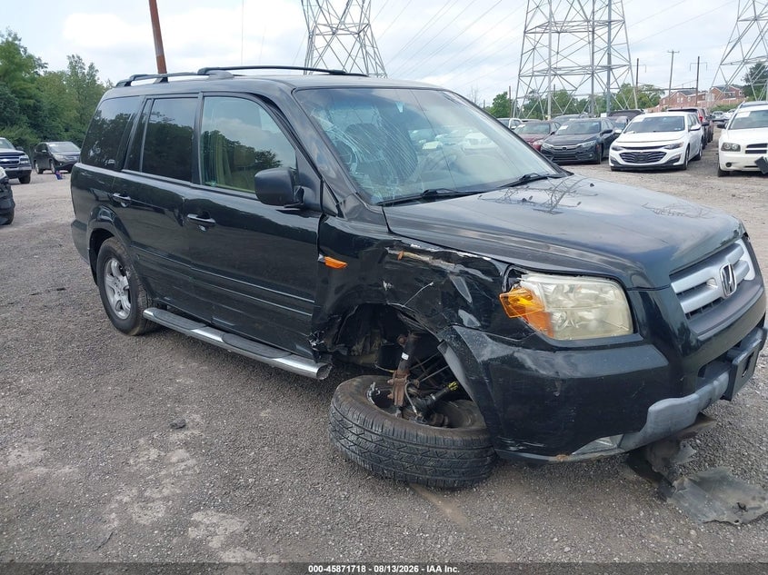 2008 HONDA PILOT EX-L | 5FNYF18528B024417 | UPCARS