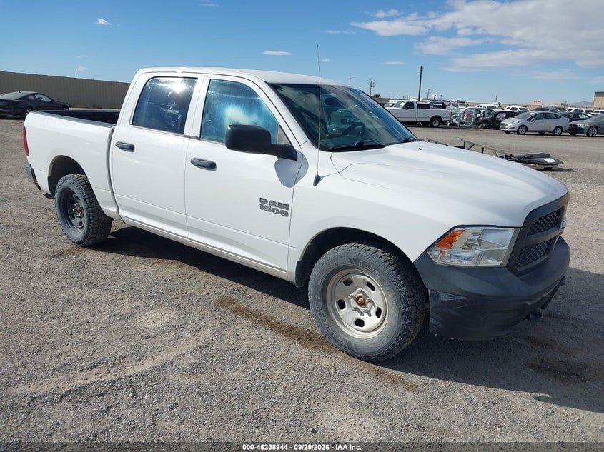 2018 RAM 1500 TRADESMAN  4X4 5'7 BOX | 1C6RR7KG3JS300533 | UPCARS