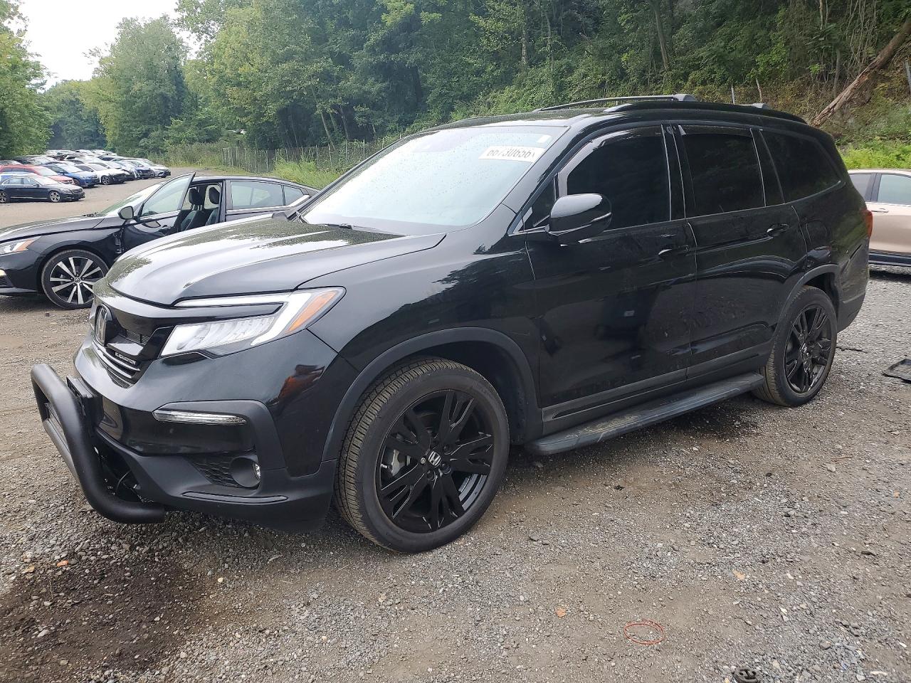 2022 HONDA PILOT BLACK | 5FNYF6H78NB072854 | UPCARS