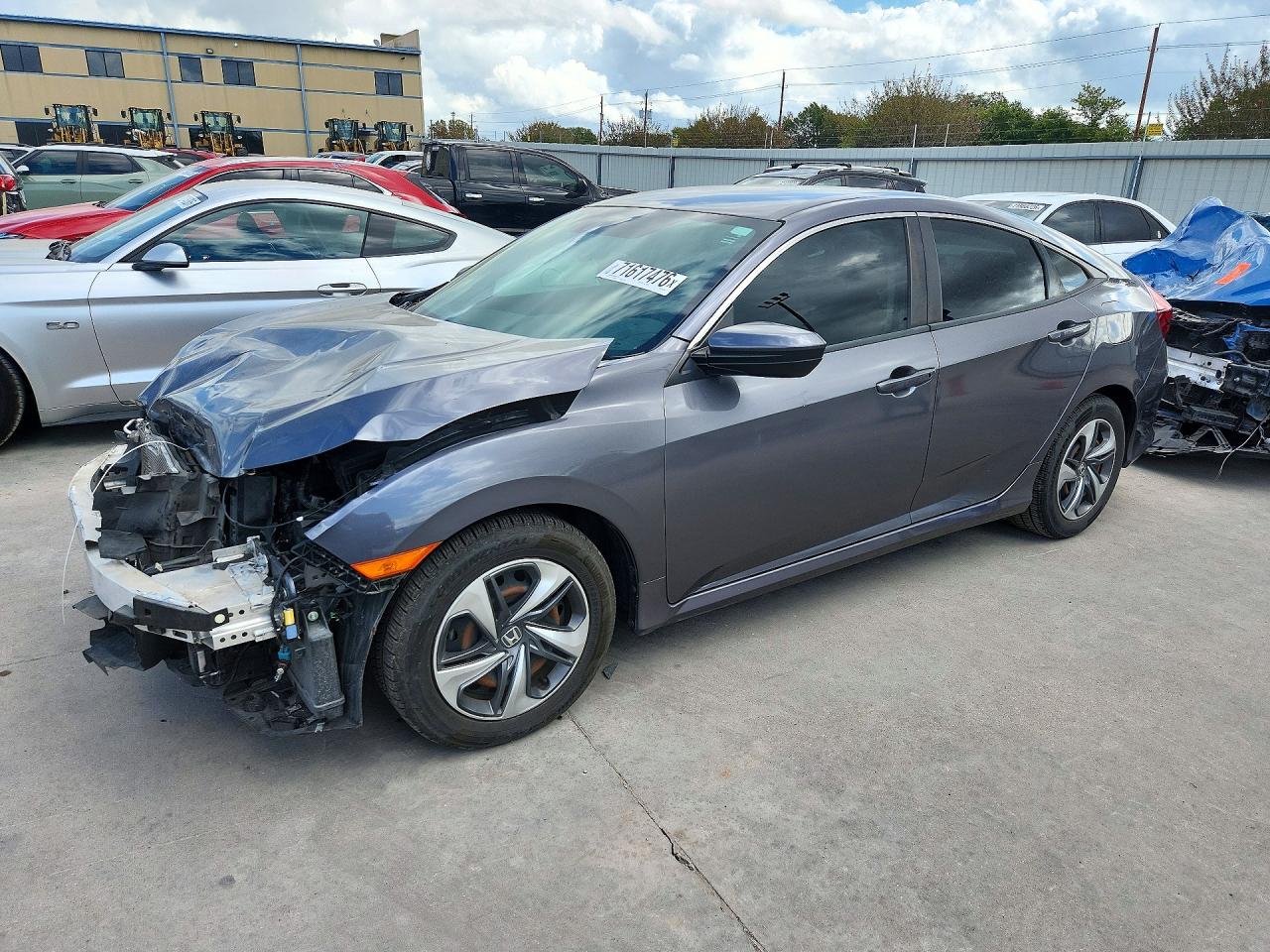 2021 HONDA CIVIC LX | 2HGFC2F62MH507820 | UPCARS