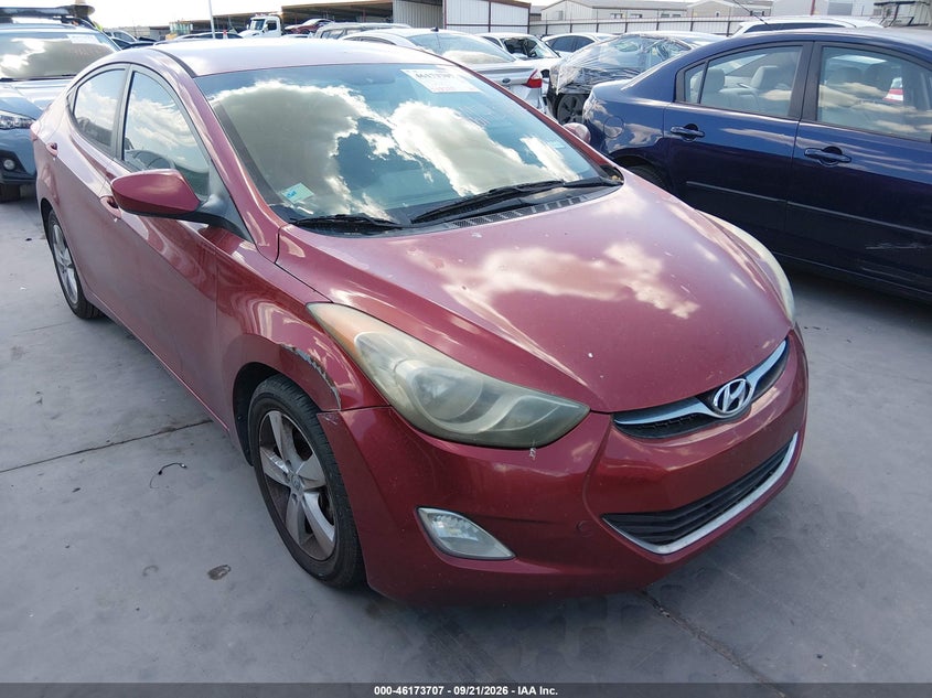 2013 HYUNDAI ELANTRA GLS | 5NPDH4AE4DH231407 | UPCARS