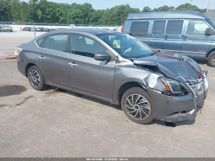 2015 NISSAN SENTRA S | 3N1AB7AP6FY361687 | UPCARS
