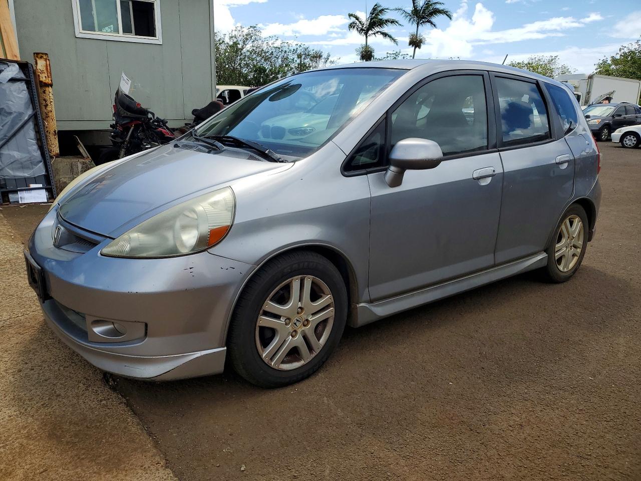 2007 HONDA FIT S | JHMGD38687S065608 | UPCARS