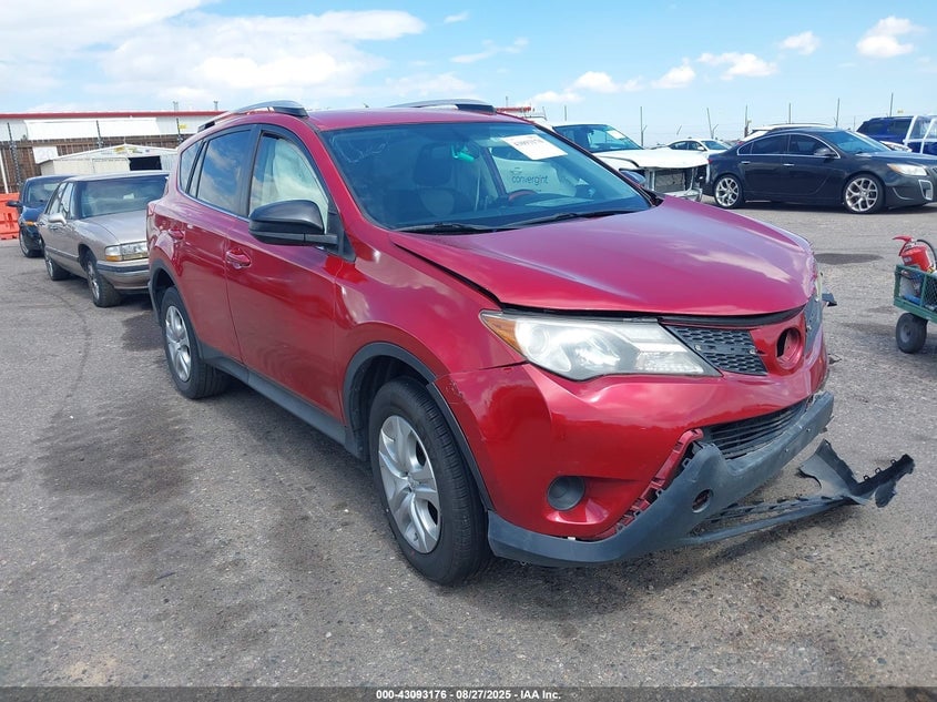 2015 TOYOTA RAV4 LE | JTMBFREV1FD171972 | UPCARS