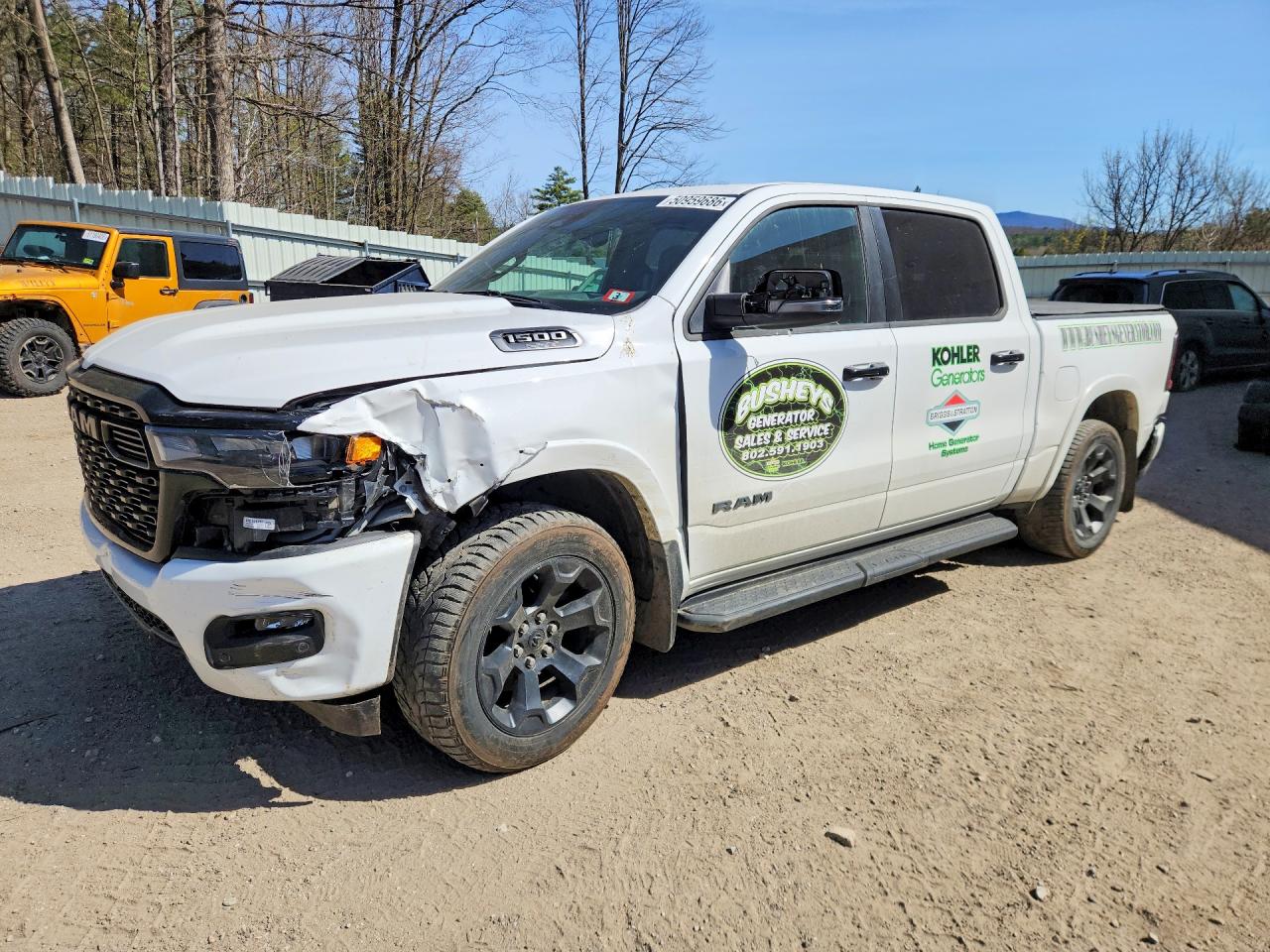 2025 RAM 1500 BIG HORN | 1C6SRFFP0SN559714 | UPCARS