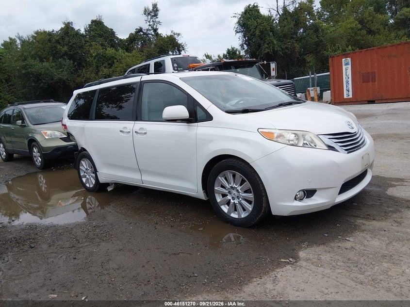 2011 TOYOTA SIENNA LTD | 5TDYK3DC9BS048292 | UPCARS