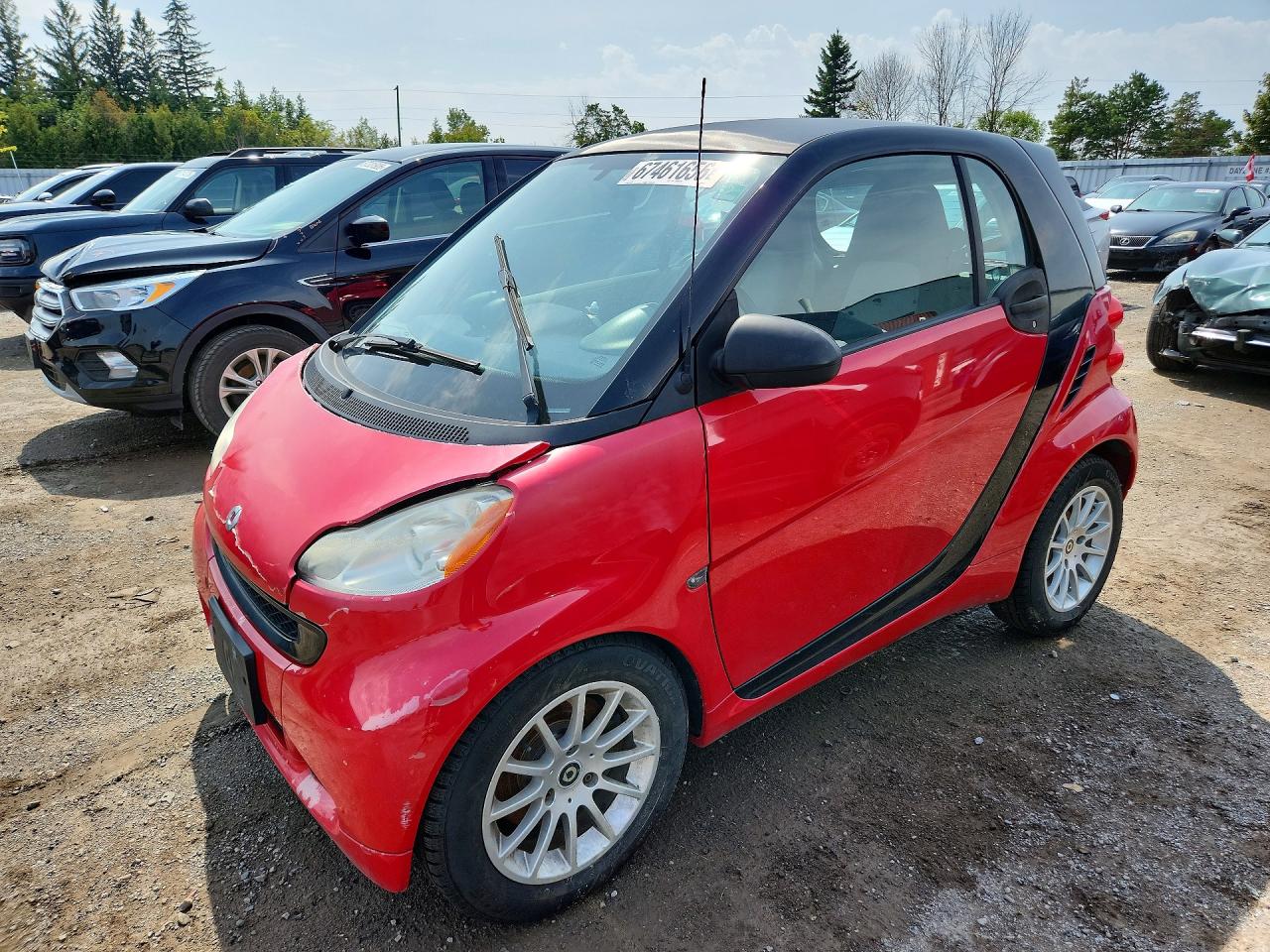 2011 SMART FORTWO PURE | WMEEJ3BA8BK467685 | UPCARS