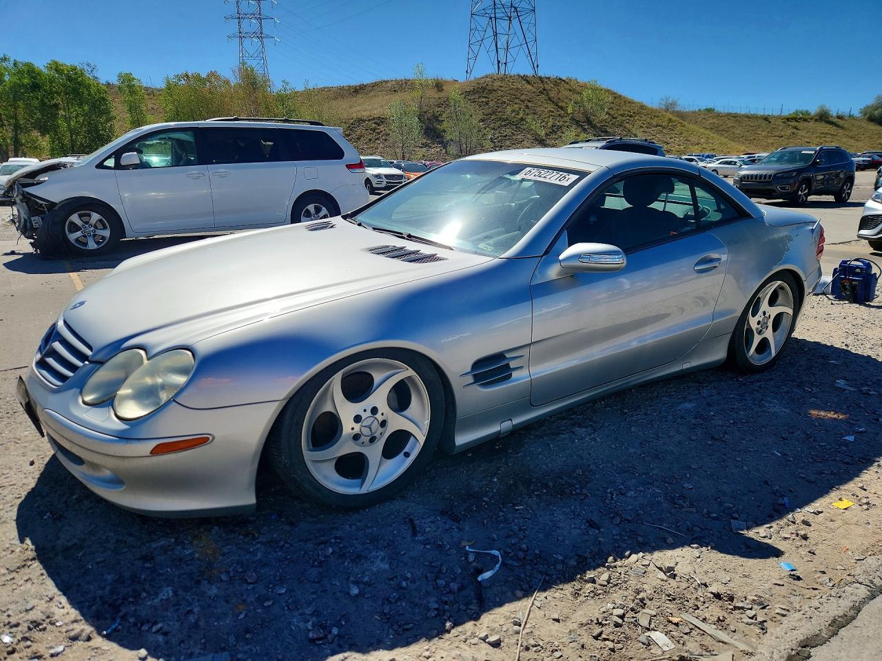 2004 MERCEDES-BENZ SL-CLASS 500 | WDBSK75F04F074366 | UPCARS