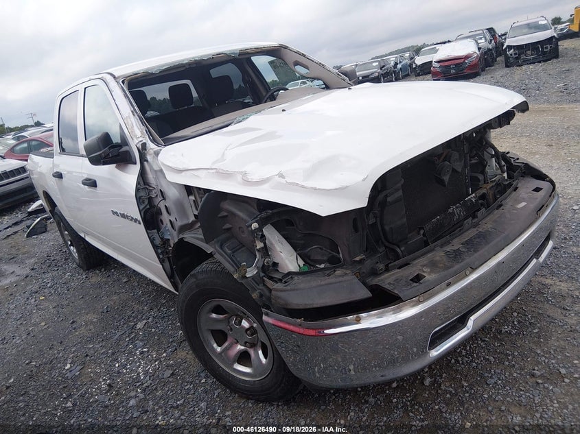 2012 RAM 1500 ST | 1C6RD7KP7CS151769 | UPCARS