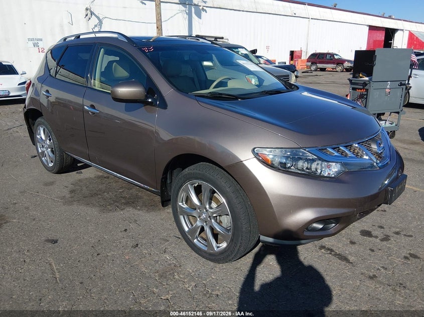 2013 NISSAN MURANO LE | JN8AZ1MW8DW317868 | UPCARS