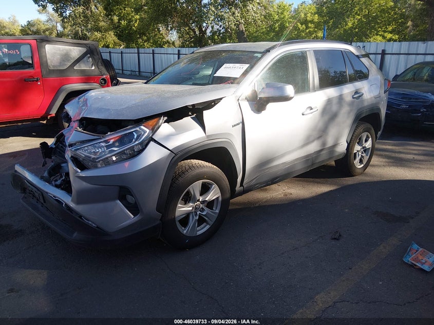 2020 TOYOTA RAV4 HYBRID XLE | 2T3RWRFV6LW082278 | UPCARS