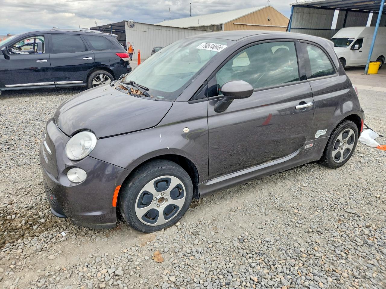 2014 FIAT 500 ELECTRIC | 3C3CFFGE0ET245010 | UPCARS