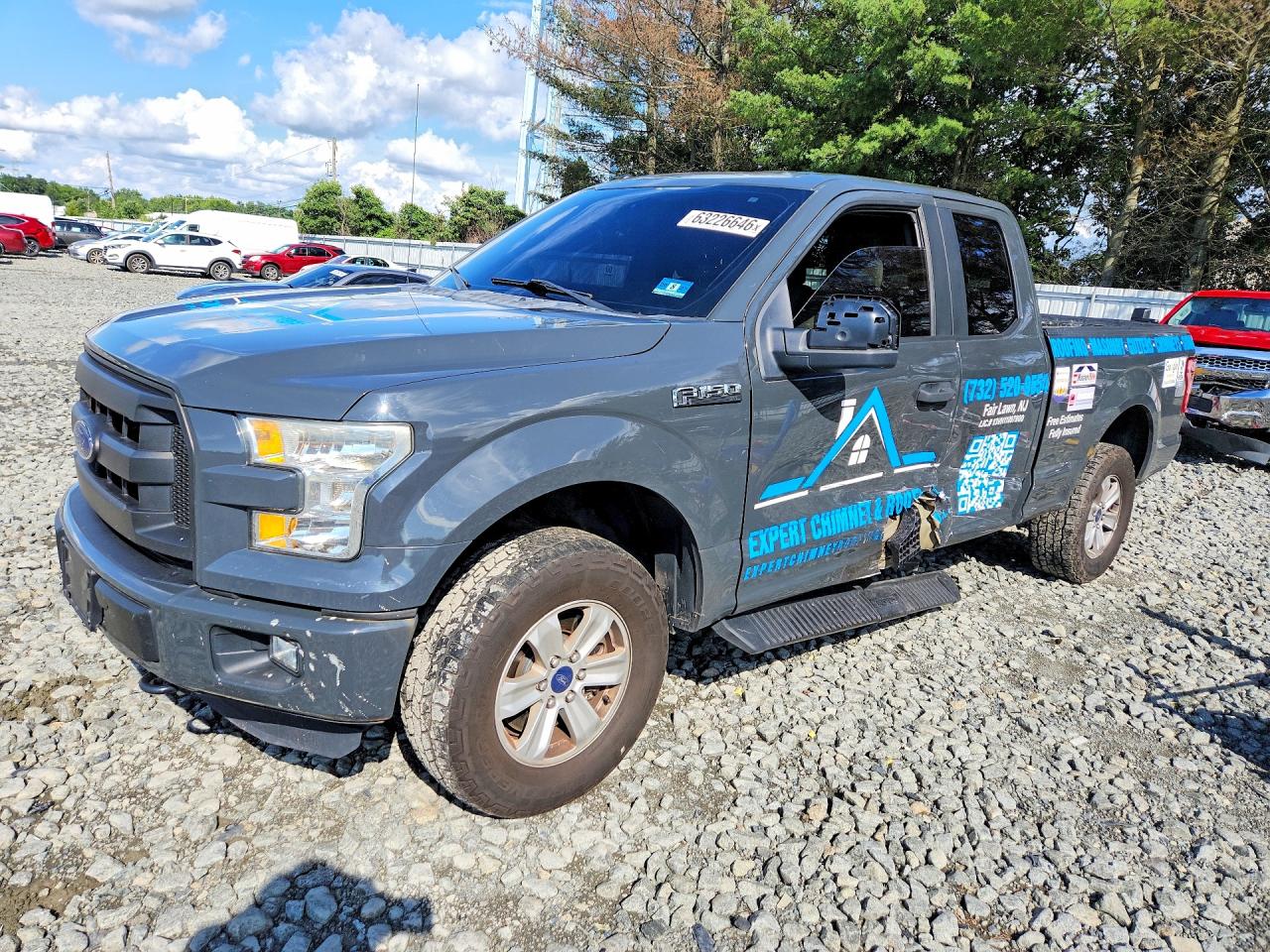 2016 FORD F-150 SUPER CAB | 1FTFX1EF7GFB90606 | UPCARS