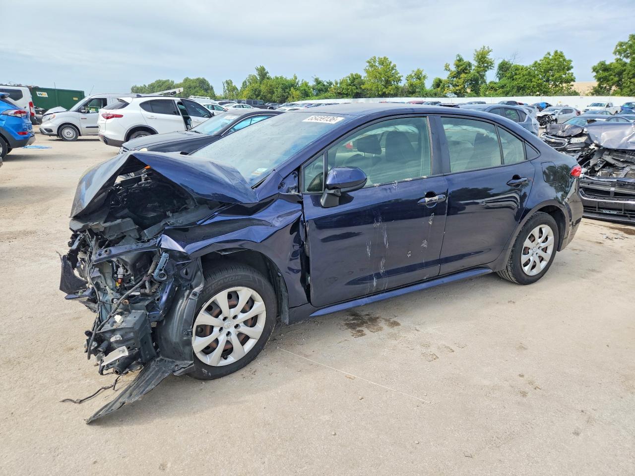 2021 TOYOTA COROLLA LE | JTDEPMAE2MJ144524 | UPCARS