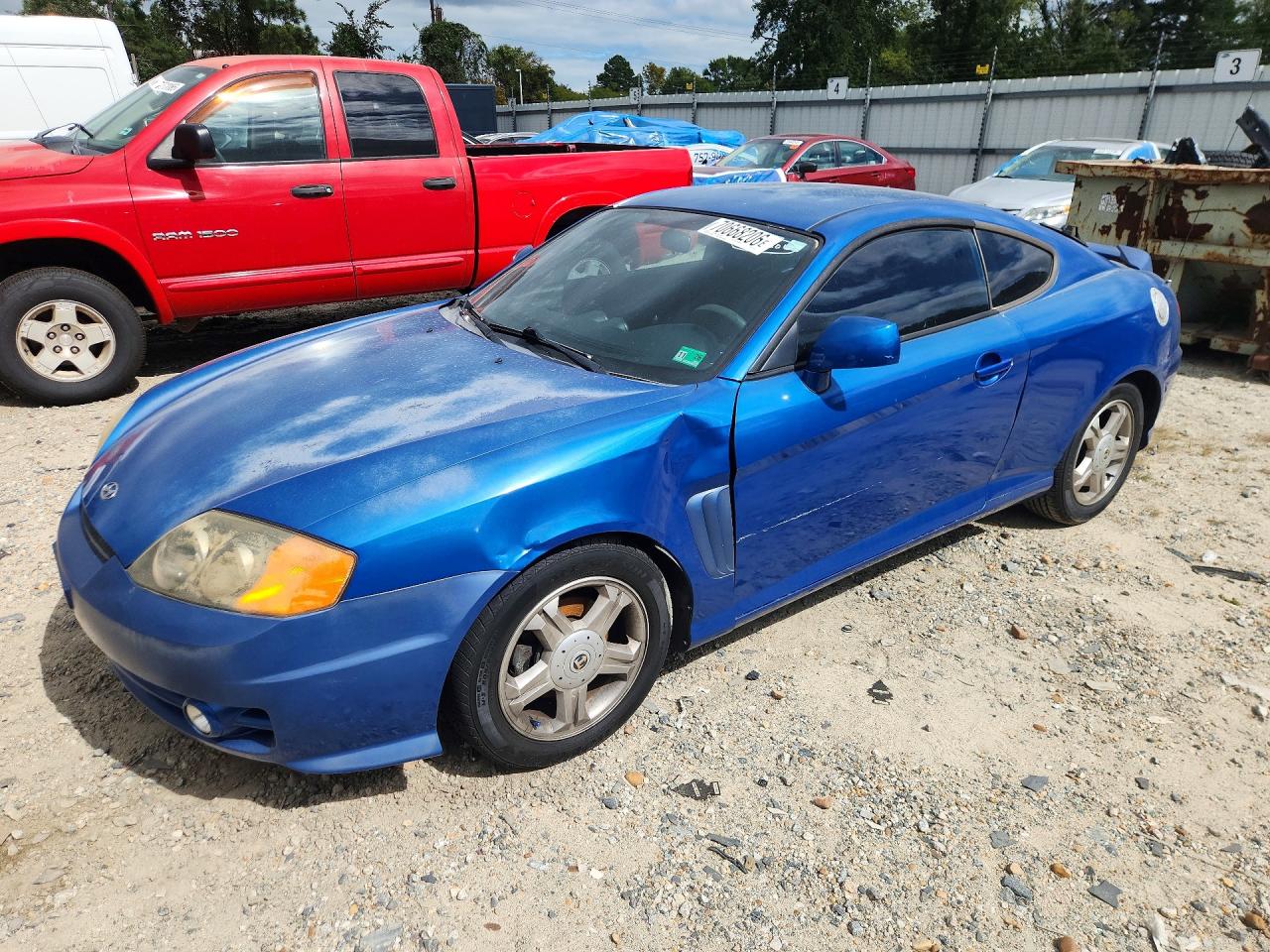 2004 HYUNDAI TIBURON BASE | KMHHM65D24U144276 | UPCARS