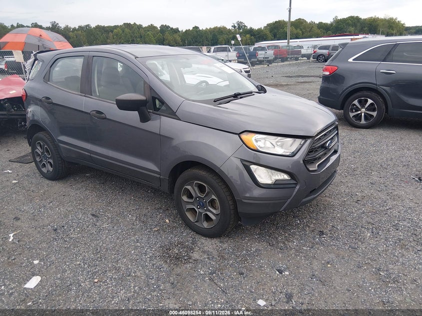2018 FORD ECOSPORT S | MAJ6P1SL8JC202478 | UPCARS
